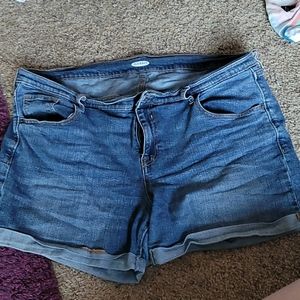 Rockstar Medium Wash Jean Shorts